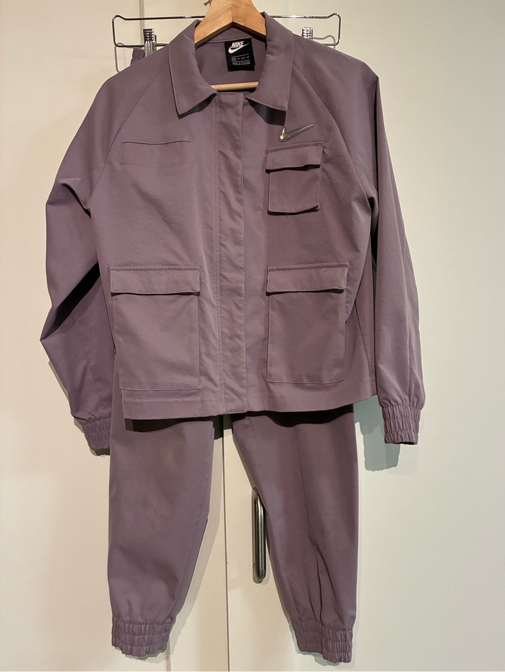 Nike XS Women's Lavender Utility Track Set - Soft Purple